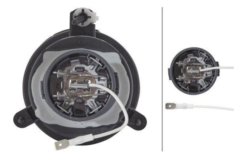 HELLA 1NL 007 186-021 Nebelscheinwerfer 54mm Halogen