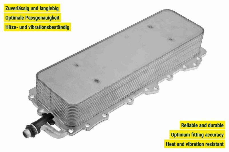 VEMO V48-60-0043 Ölkühler, Motoröl für LAND ROVER