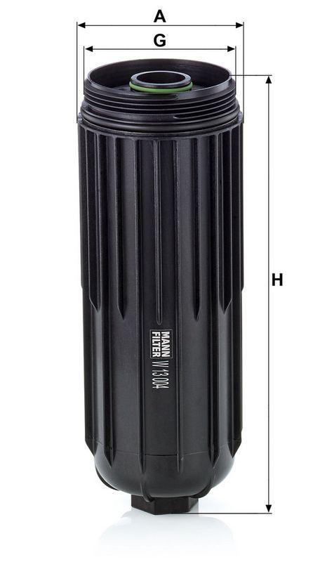 MANN-FILTER W 13 004 &Ouml;lfilter f&uuml;r Iveco Irisbus