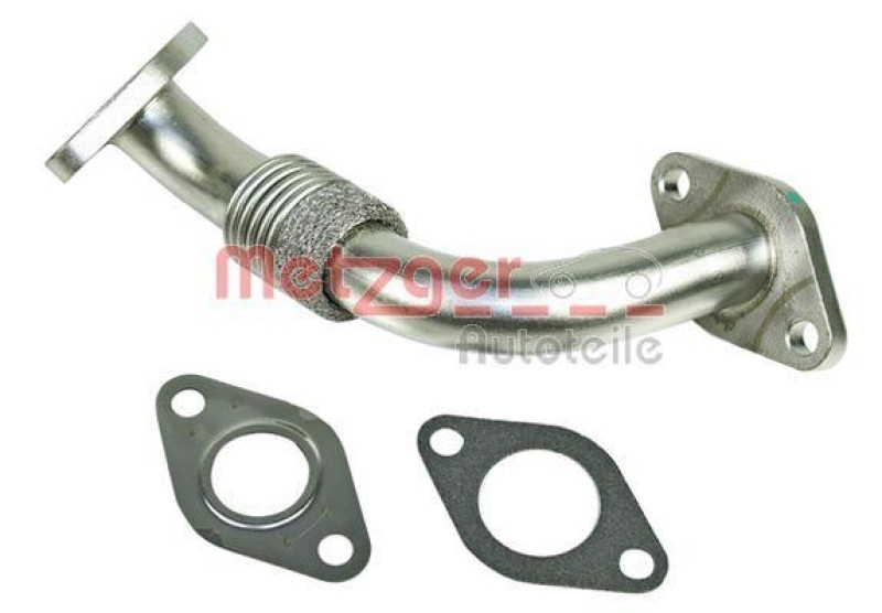 METZGER 0892651 Rohrleitung, Agr-Ventil f&uuml;r AUDI/SKODA/VW
