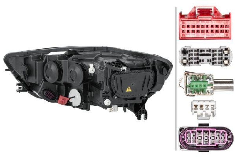 HELLA 1ZT 011 150-321 Heckscheinwerfer rechts Bi-Xenon AUDI