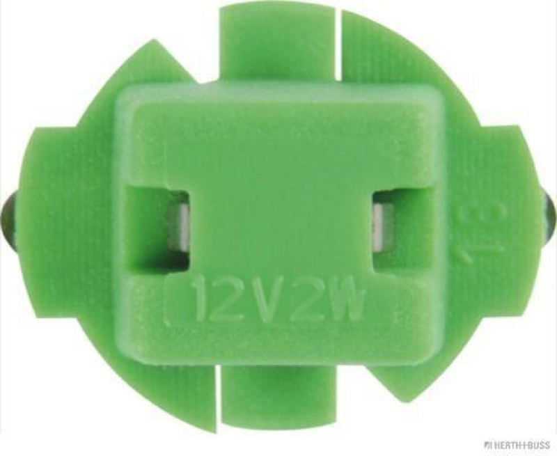 HERTH+BUSS 89901271 Glühlampe, Instrumentenbeleuchtung 12 V, 2 W, BAX8,7d, BX8,7d