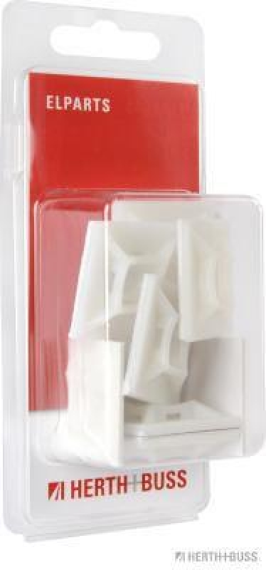 HERTH+BUSS 50265714066 Befestigungssockel, Kabelbinder mit Klebefolie, 28 x 28 mm, 10 Stück