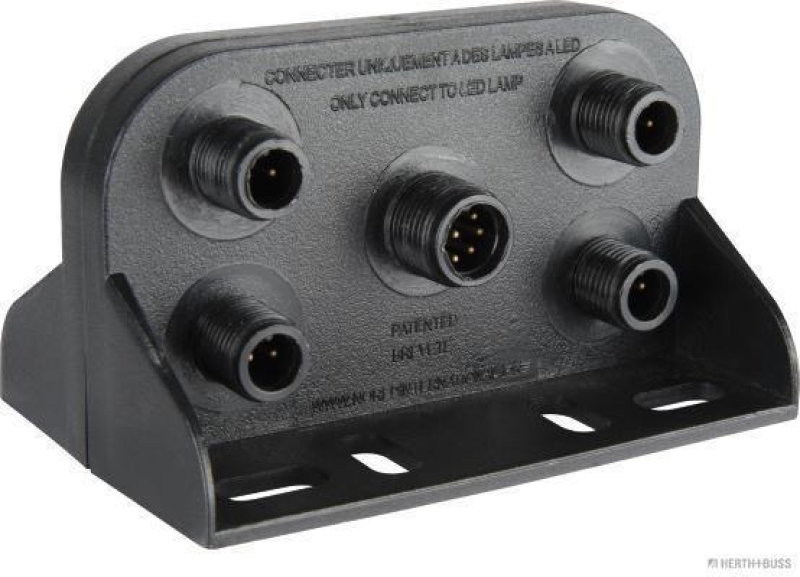 HERTH+BUSS 50390813 Kabelverbindungsdose LEDs&rsquo;inno Plug+Play, Rund-stecker
