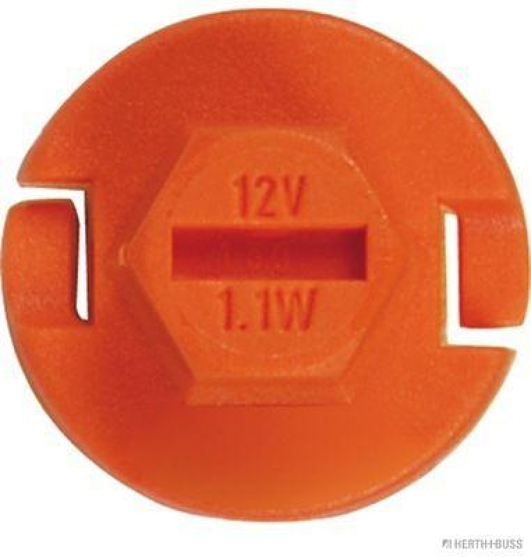 HERTH+BUSS 89901272 Glühlampe, Instrumentenbeleuchtung 12 V, 1,1 W, EBS P25, BAX 8,4d