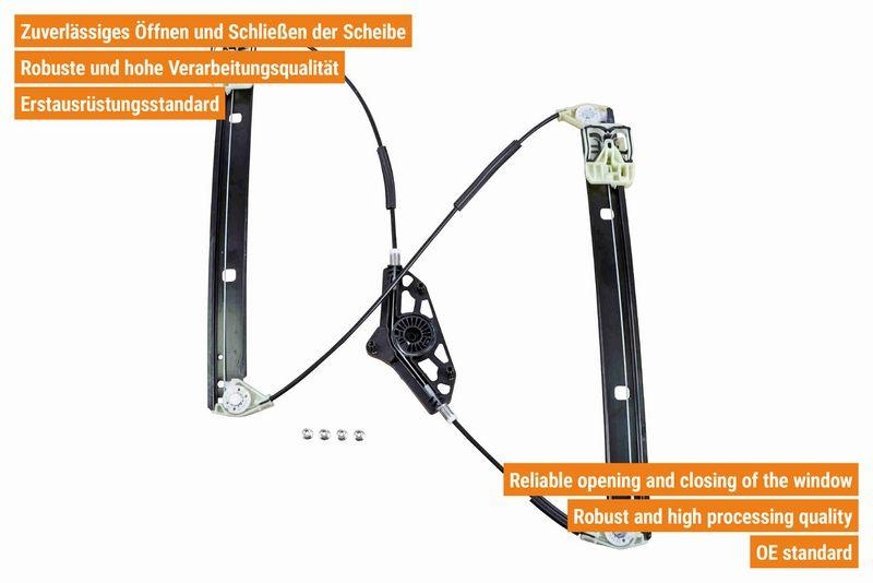 VAICO V10-4841 Fensterheber ohne Motor f&uuml;r SKODA