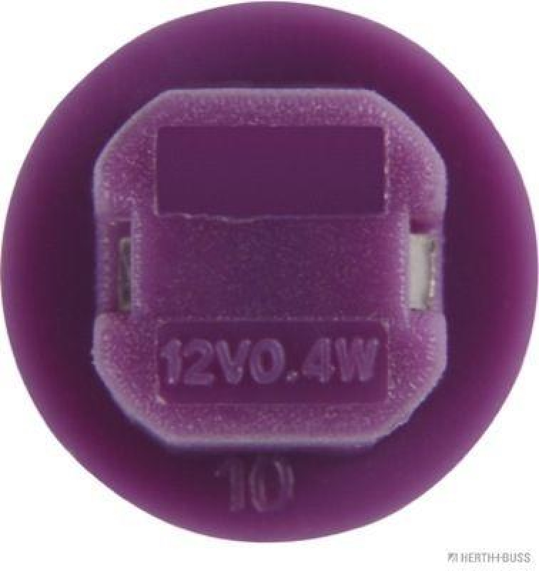 HERTH+BUSS 89901276 Glühlampe, Instrumentenbeleuchtung 12 V, 0,4 W, BAX10d, BX8,5d