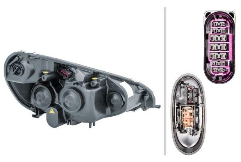 HELLA 1ZS 009 250-791 Heckscheinwerfer links Bi-Xenon FORD