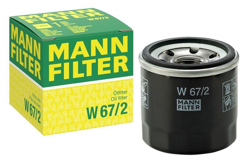 MANN-FILTER W 67/2 &Ouml;lfilter f&uuml;r Chevrolet/Daewoo