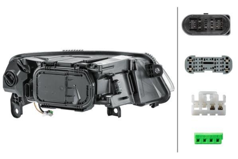 HELLA 1ZS 009 925-411 Heckscheinwerfer links Bi-Xenon AUDI