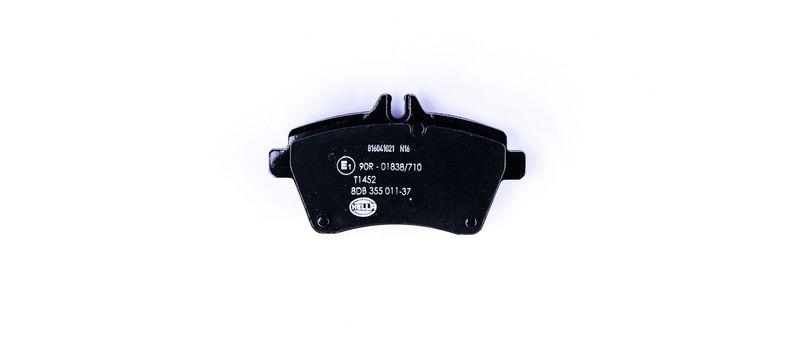 HELLA 8DB 355 011-371 Bremsbelagsatz, Scheibenbremsbelag f&uuml;r MB A-CLASS (W169)
