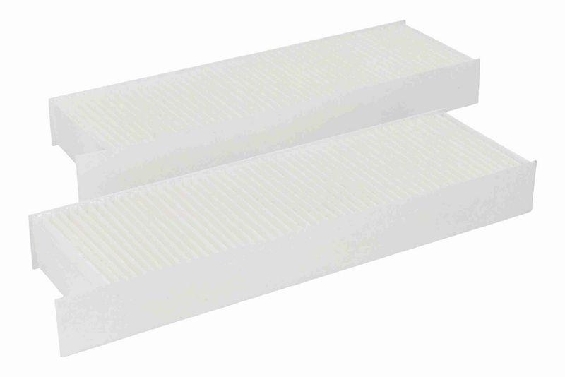 VEMO V22-30-0001 Filtersatz, Innenraumluft 255x82,5x29,5 mm, Textilrahmen Aktivkohl für CITROËN