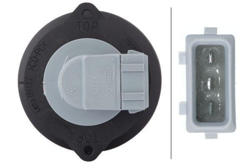 HELLA 2PF 009 001-177 Positionsleuchte Halogen