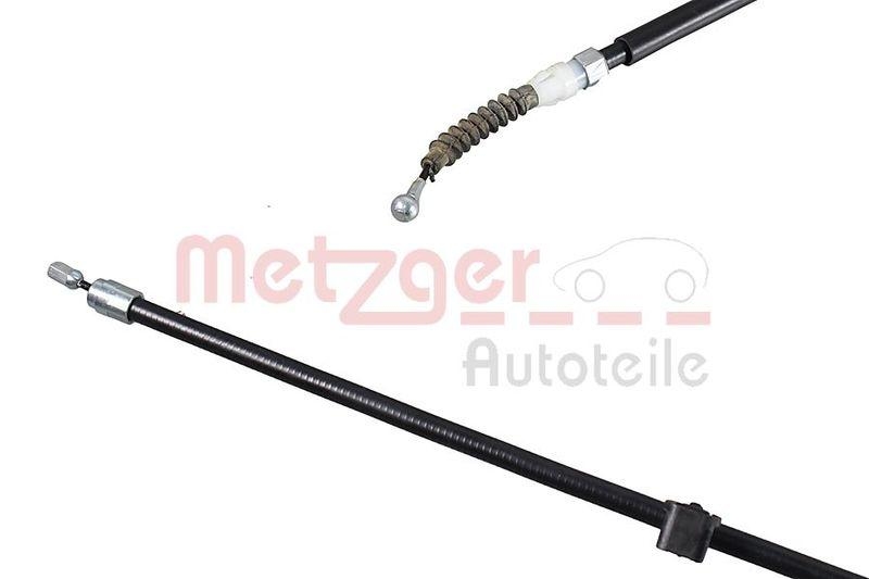 METZGER 11.5828 Seilzug, Feststellbremse f&uuml;r OPEL hinten links