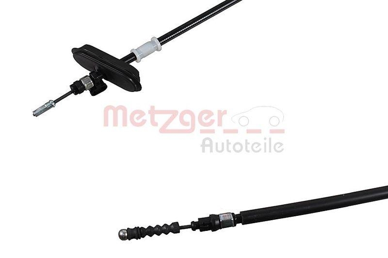 METZGER 11.5829 Seilzug, Feststellbremse f&uuml;r OPEL hinten rechts