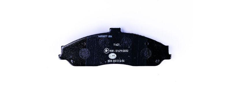 HELLA 8DB 355 012-561 Bremsbelagsatz, Scheibenbremsbelag für CHEVROLET/CADILLAC