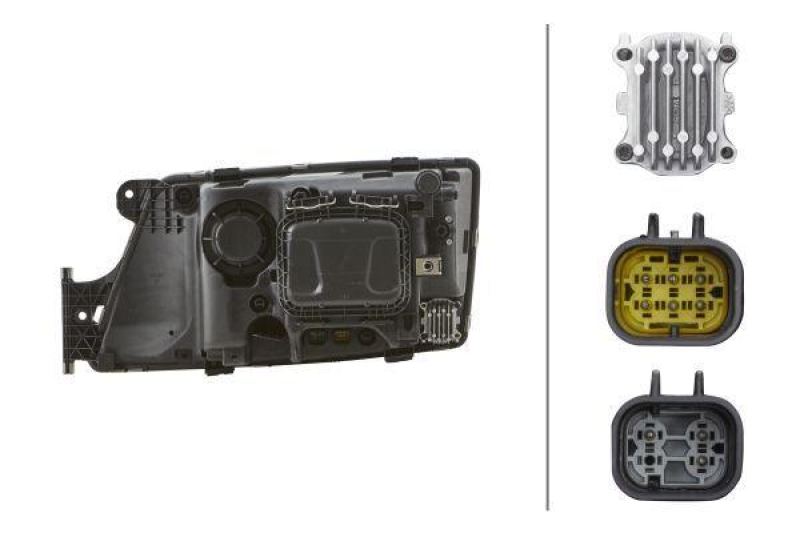 HELLA 1LH 354 987-121 Heckscheinwerfer rechts Halogen MAN