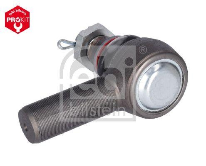 FEBI BILSTEIN 19046 Spurstangenendst&uuml;ck mit Kronenmutter und Splint f&uuml;r EVOBUS