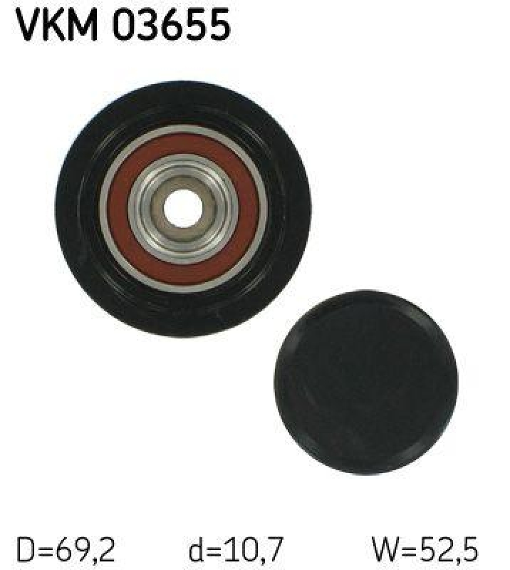 SKF VKM0 3655 Generatorfreilauf