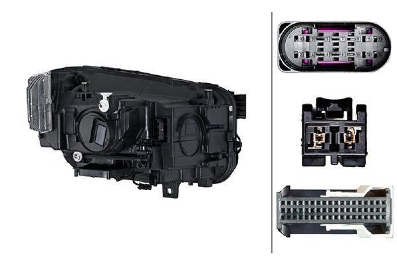 HELLA 1EX 013 080-511 Heckscheinwerfer links LED MB