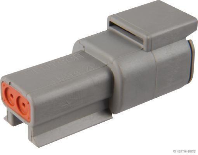 HERTH+BUSS 50391002 Steckgeh&auml;use Deutsch DTM, Stiftgeh&auml;use 2-polig