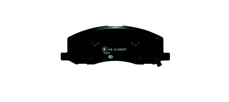 HELLA 8DB 355 013-061 Bremsbelagsatz, Scheibenbremsbelag f&uuml;r OPEL/SAAB/VAUXHALL