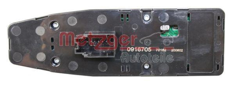 METZGER 0916705 Schalter, Fensterheber f&uuml;r BMW