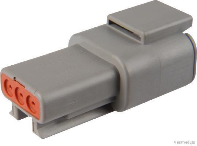 HERTH+BUSS 50391004 Steckgeh&auml;use Deutsch DTM, Stiftgeh&auml;use 3-polig