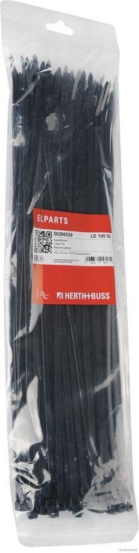 HERTH+BUSS 50266539 Kabelbinder 4,8 x 370 mm, PA 6.6, +105°C