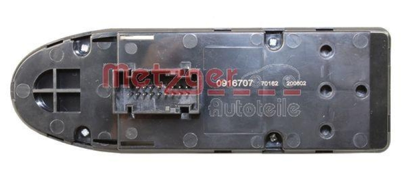 METZGER 0916707 Schalter, Fensterheber f&uuml;r BMW