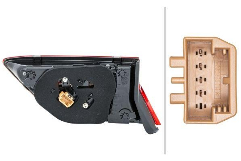 HELLA 2SA 012 520-071 Heckleuchte links LED VW