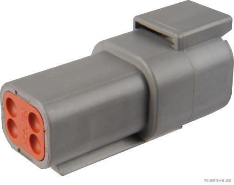 HERTH+BUSS 50391006 Steckgehäuse Deutsch DTM, Stiftgehäuse 4-polig