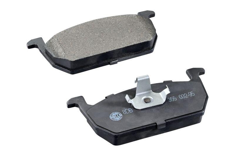 HELLA 8DB 355 032-951 Bremsbelagsatz, Scheibenb