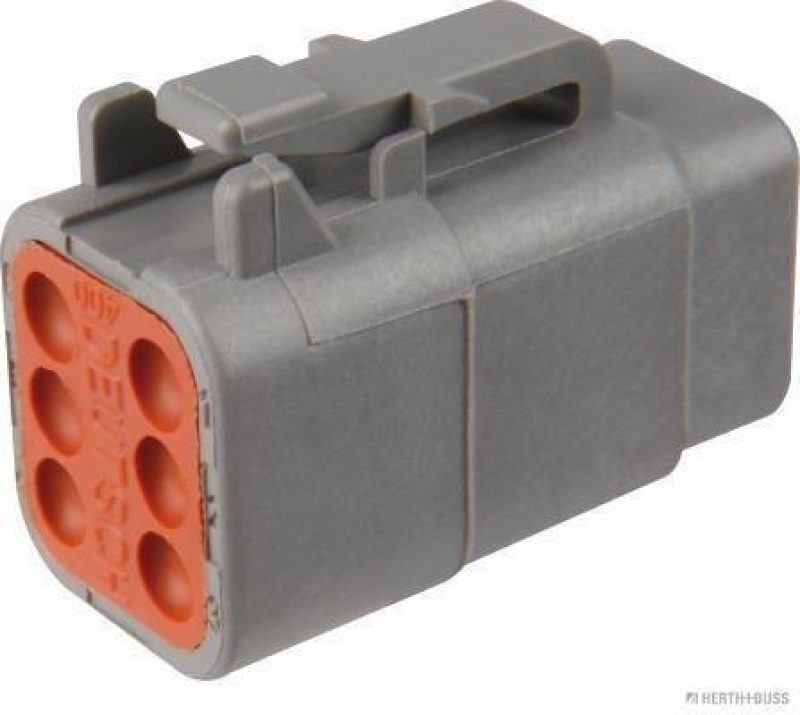 HERTH+BUSS 50391007 Steckgehäuse Deutsch DTM, Buchsengehäuse 6-polig
