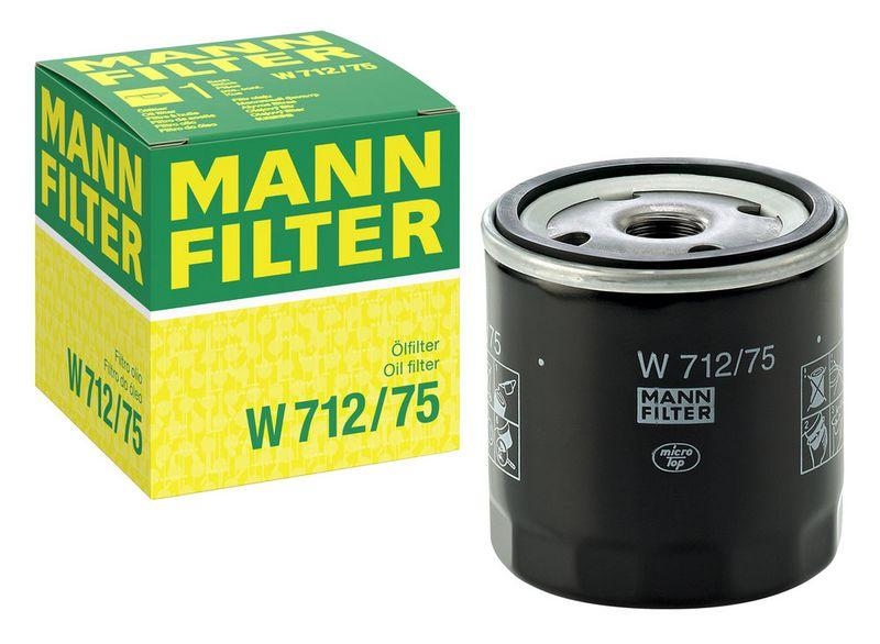 MANN-FILTER W 712/75 &Ouml;lfilter f&uuml;r Opel
