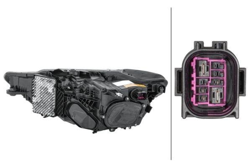 HELLA 1EX 013 375-121 Heckscheinwerfer rechts LED AUDI