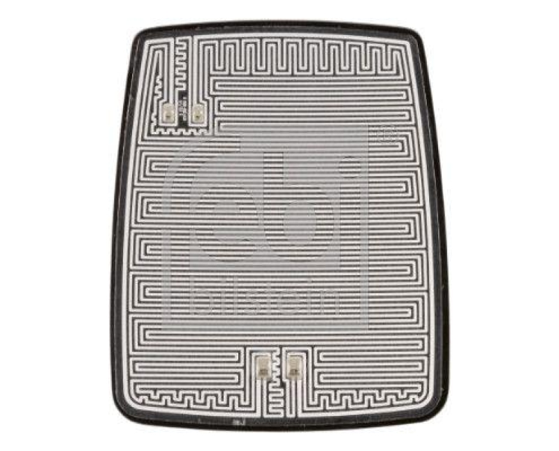 FEBI BILSTEIN 181036 Spiegelglas für Hauptspiegel für Claas (Traktoren)