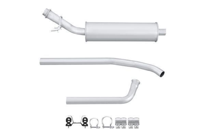 HELLA 8LB 366 021-341 Vorschalldämpfer CITROEN;PEUGEOT