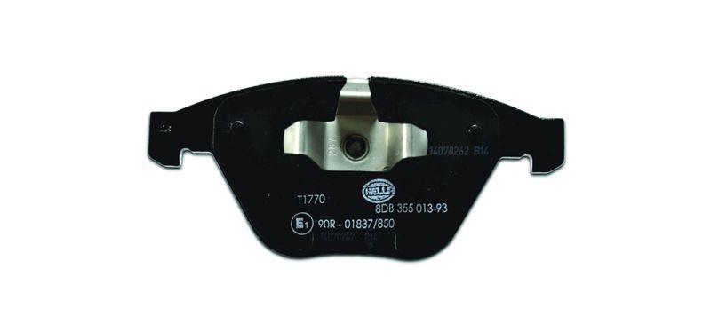 HELLA 8DB 355 013-931 Bremsbelagsatz, Scheibenbremsbelag f&uuml;r BMW