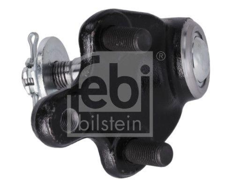 FEBI BILSTEIN 43032 Traggelenk mit Kronenmutter, Splint und Unterlegscheibe für TOYOTA
