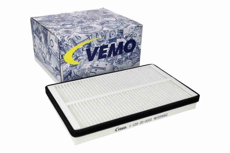 VEMO V28-30-0002 Filter, Innenraumluft 252x154x35 mm, Textilrahmen für LADA