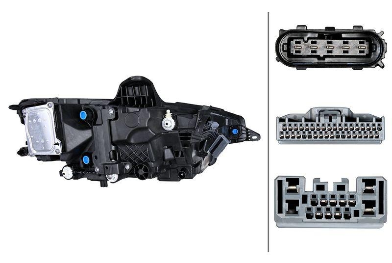 HELLA 1EX 013 507-911 Heckscheinwerfer links LED VOLVO