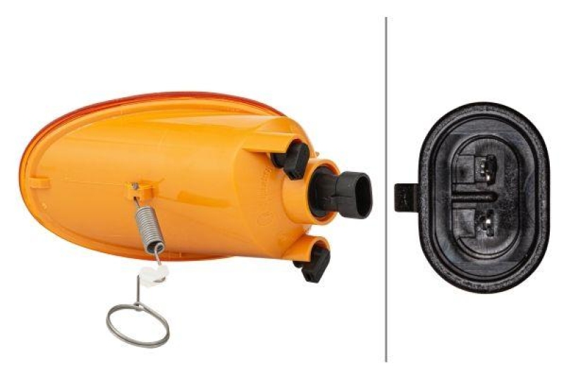 HELLA 2BA 270 016-041 Blinkleuchte rechts Halogen FIAT