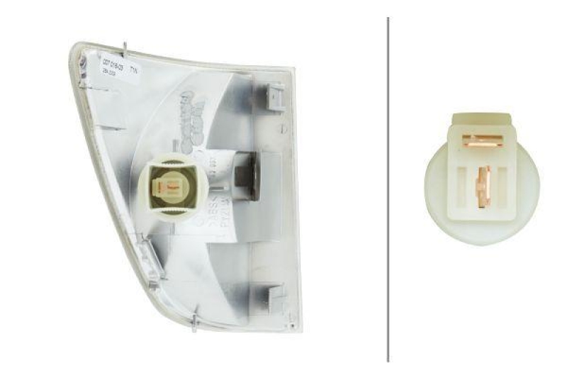 HELLA 2BA 007 016-031 Blinkleuchte links Halogen MB