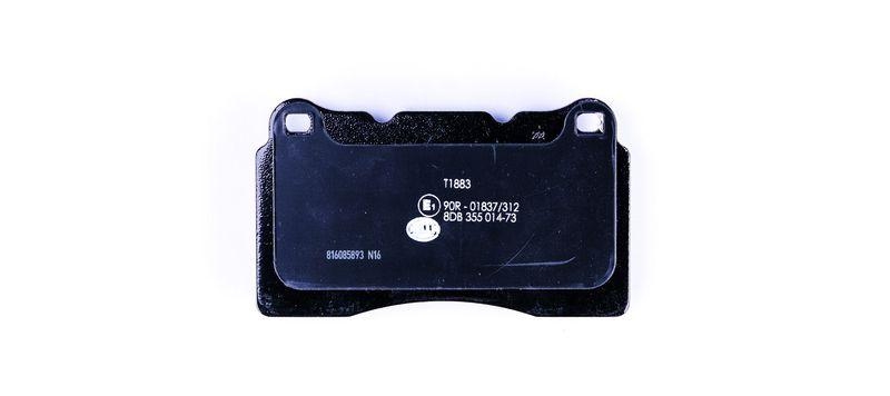 HELLA 8DB 355 014-731 Bremsbelagsatz, Scheibenbremsbelag für ALFA/LANCIA