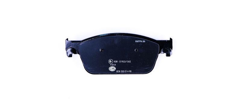 HELLA 8DB 355 014-981 Bremsbelagsatz, Scheibenbremsbelag f&uuml;r VW