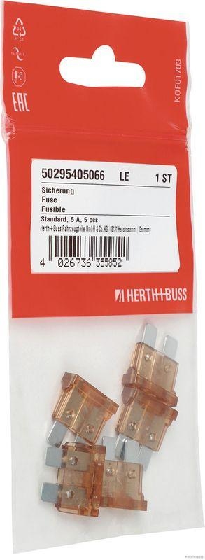 HERTH+BUSS 50295405066 Sicherung Standard, 5 A, 5 pcs
