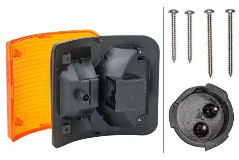 HELLA 2BA 007 840-001 Blinkleuchte links/rechts Halogen MAN