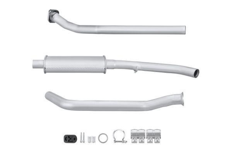 HELLA 8LB 366 021-481 Vorschalldämpfer PEUGEOT