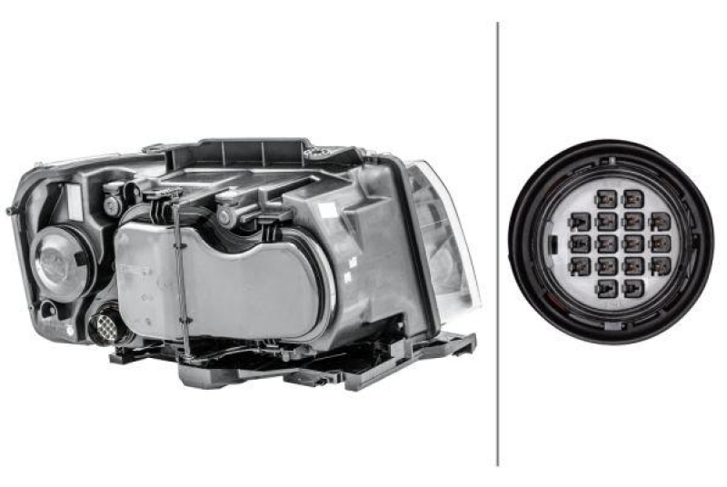 HELLA 1LJ 354 813-011 Hauptscheinwerfer, links f&uuml;r LANDROVER FREELANDER 2